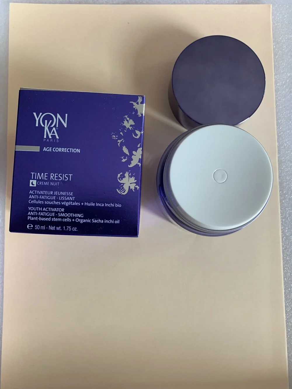YONKA PARIS Time Resist Night Cream - Youth Activator Activateur Jeunesse